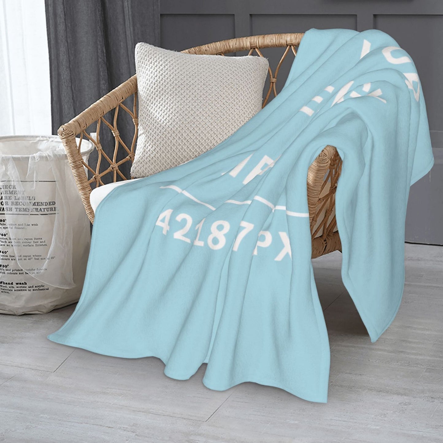 Custom 280g Soft Flannel Blanket(vertical styles)-POD