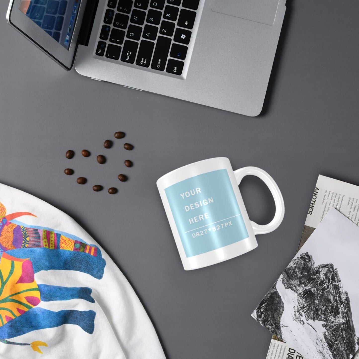 Design your Mug - White Ceramic Mug -Two Side Printed