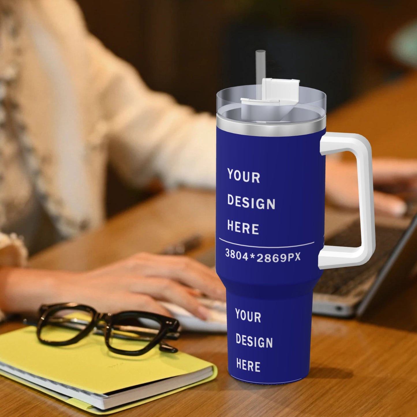 Design your Cup- 40OZ Ice Domination Cup With Handle