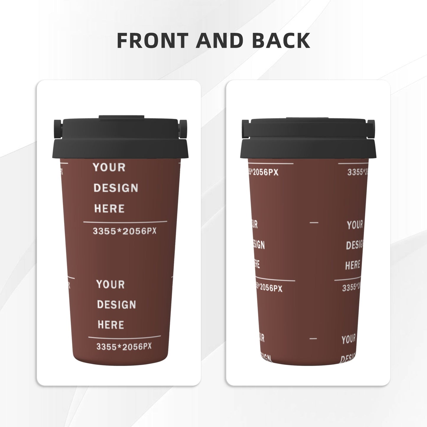 Design your Cup - Carried Insulated Coffee Cup
