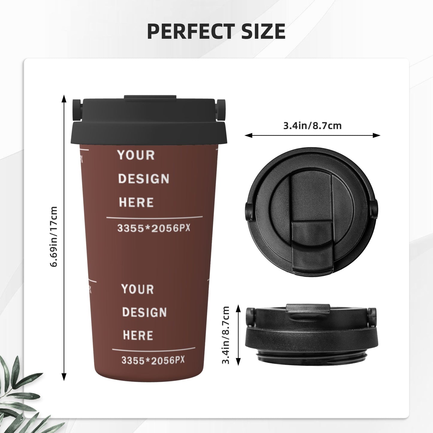 Design your Cup - Carried Insulated Coffee Cup