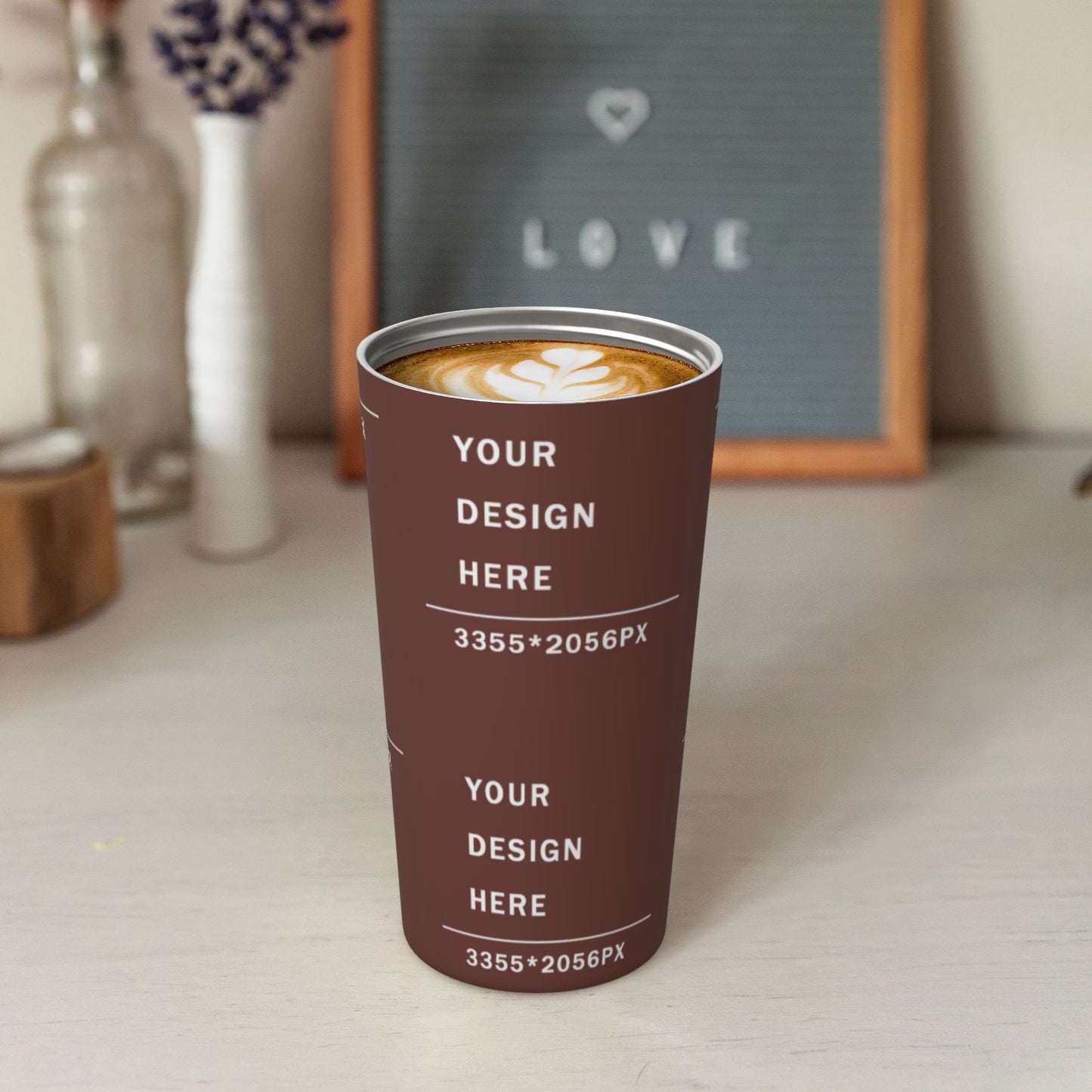 Design your Cup - Carried Insulated Coffee Cup