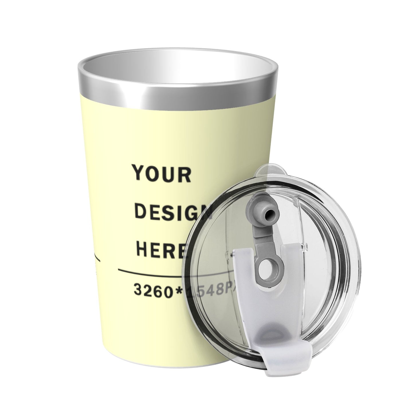Design your kids' Cup - 12OZ Thermos With Conical Straw
