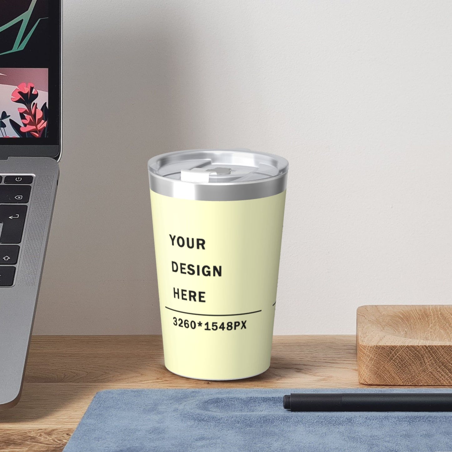 Design your kids' Cup - 12OZ Thermos With Conical Straw
