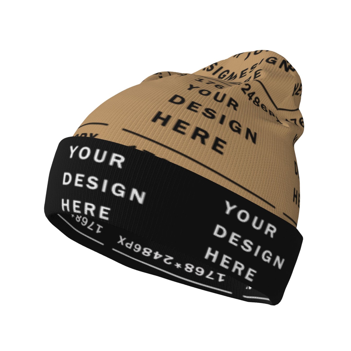 Custom full-printed Knitted Hat