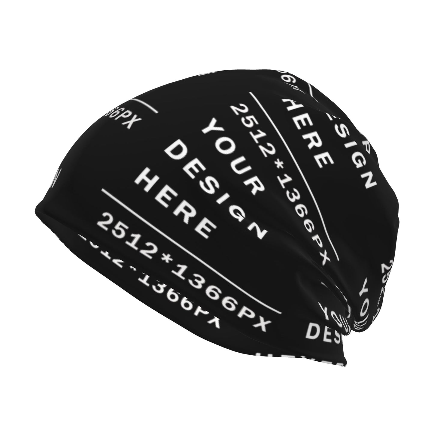 Custom full-printed Loose fit Knitted Beanie