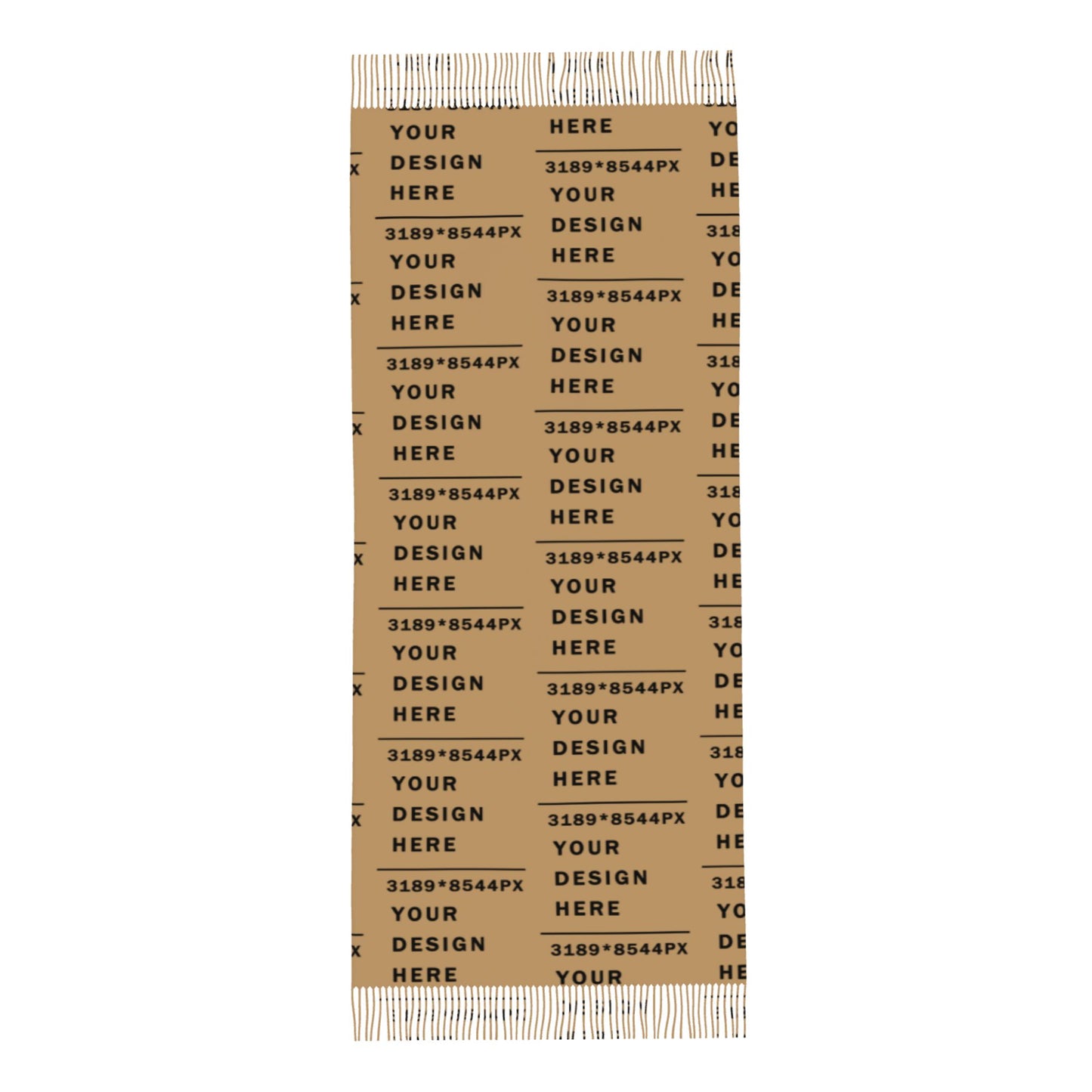 Custom Women's warm Tassel Scarf