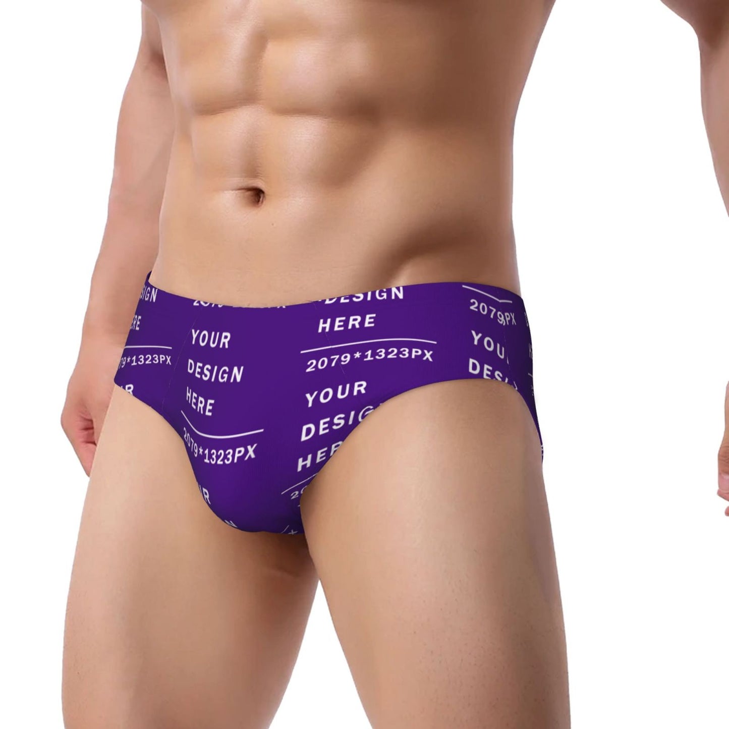 Personalized Men's Triangle Briefs