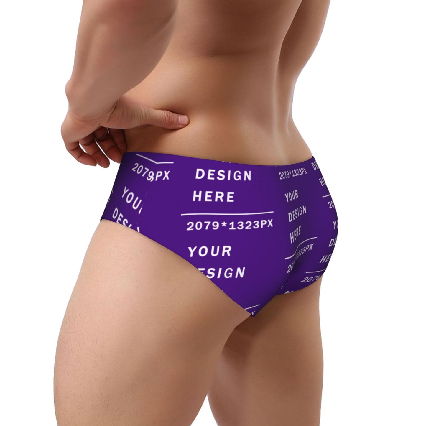 Personalized Men's Triangle Briefs
