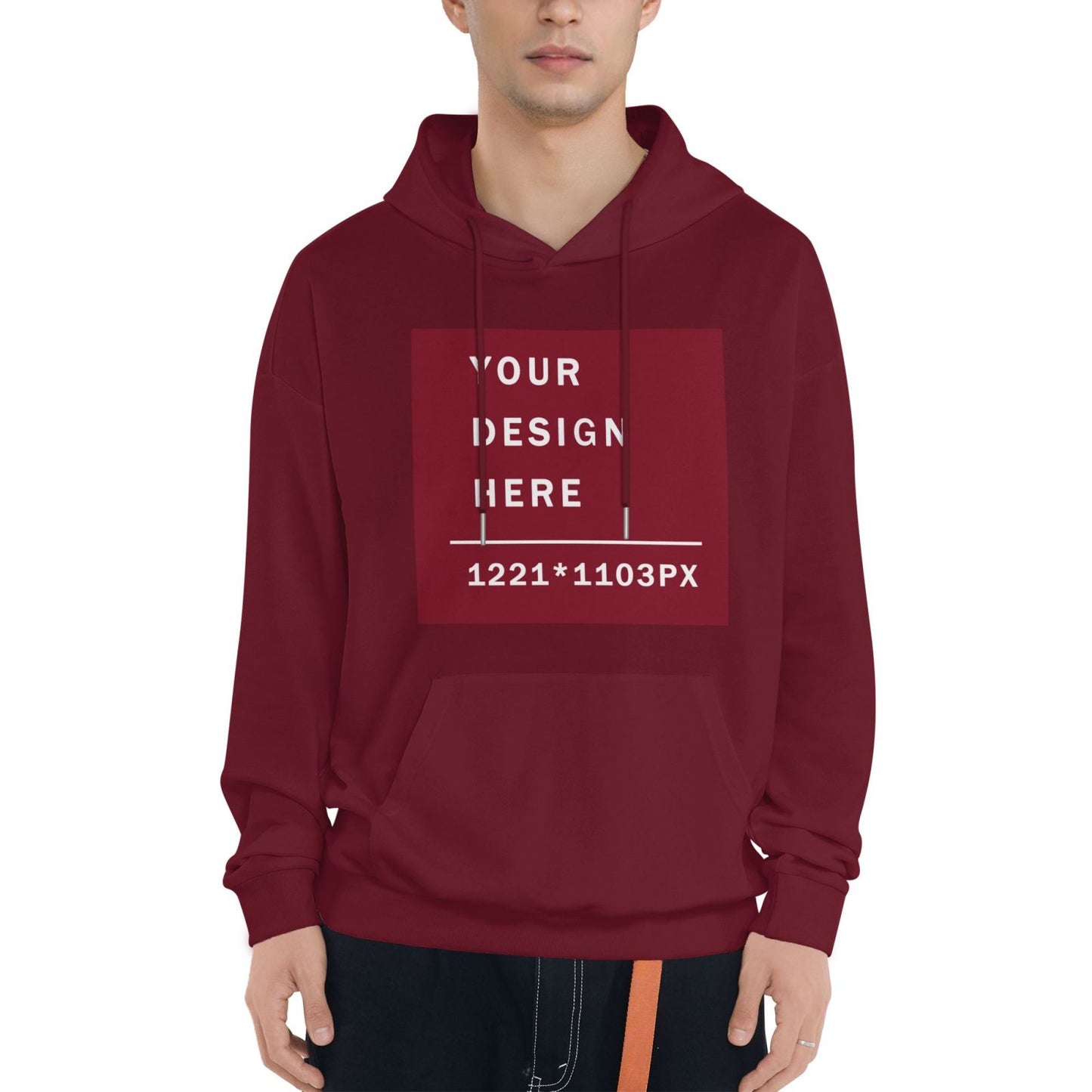 Custom Men's Cotton Hoodie