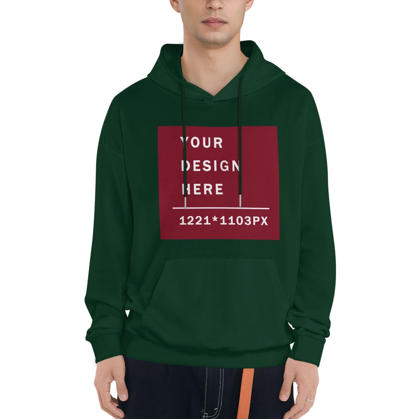 Custom Men's Cotton Hoodie