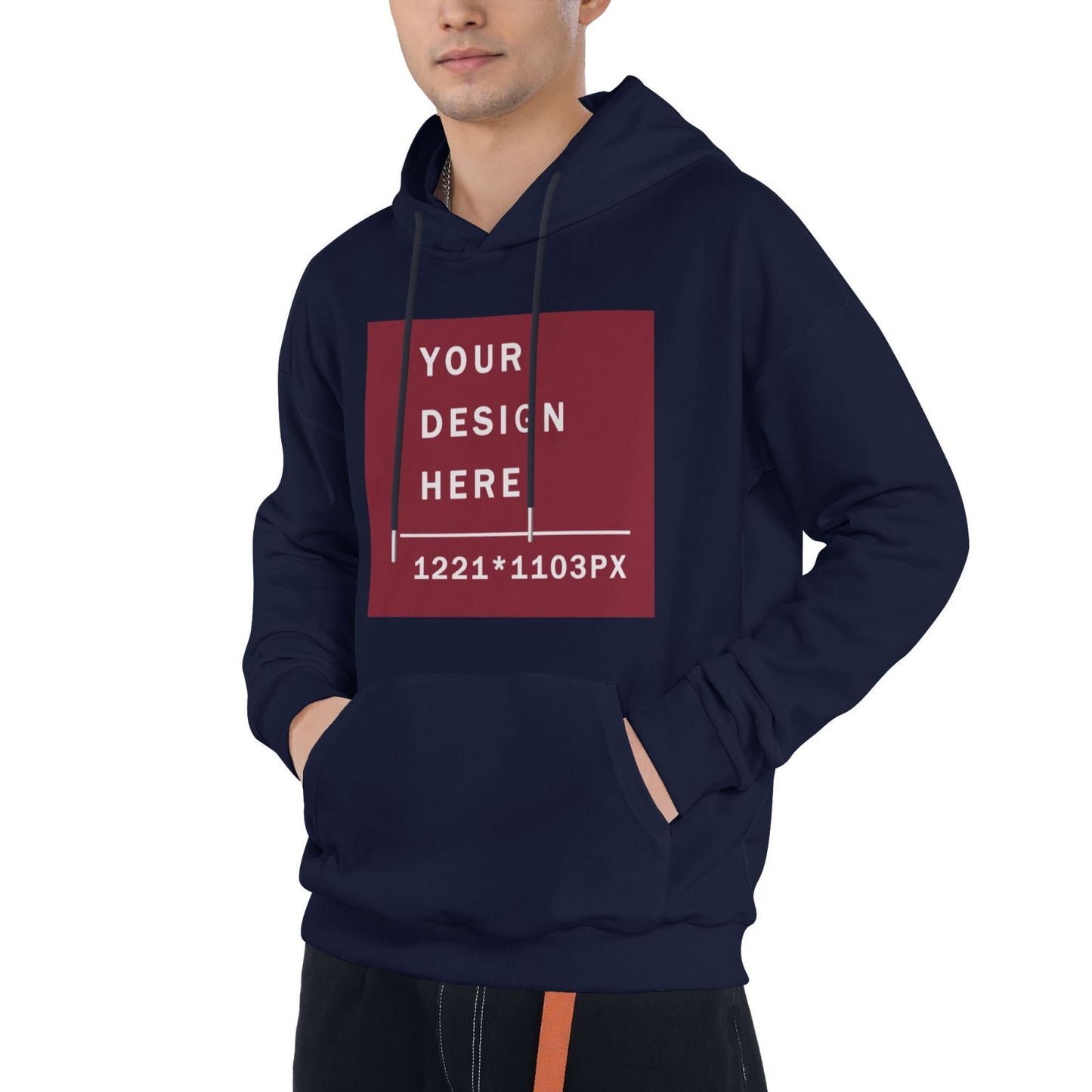 Custom Men's Cotton Hoodie