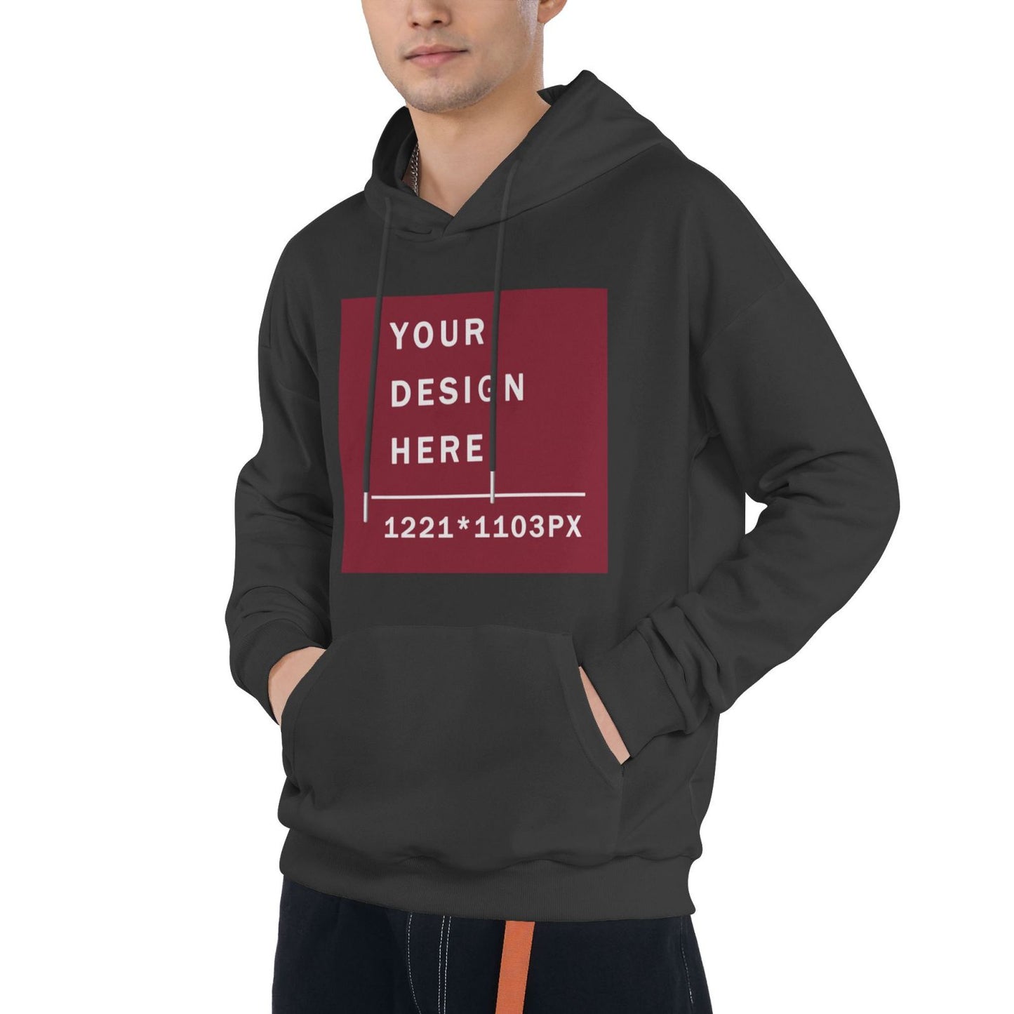 Custom Men's Cotton Hoodie