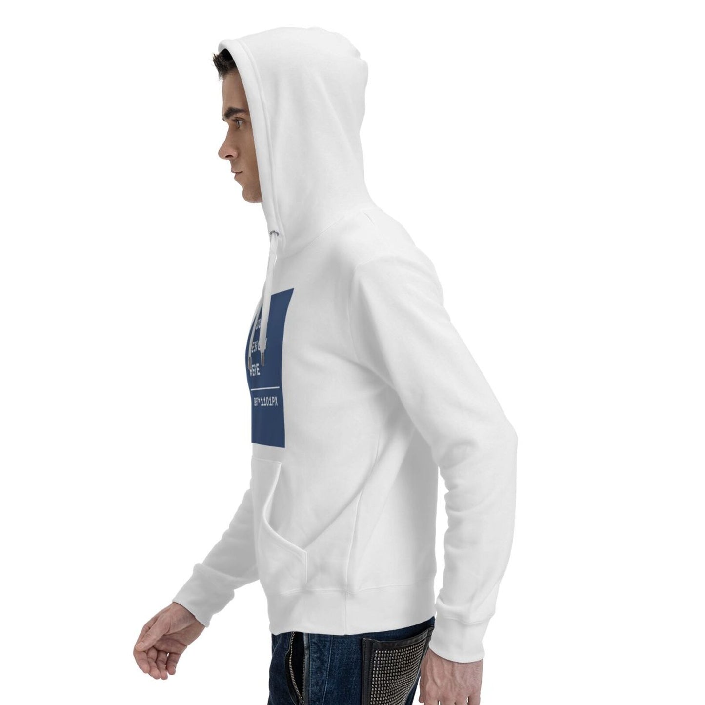Custom Men's Pure warm Cotton fabic Hoodie