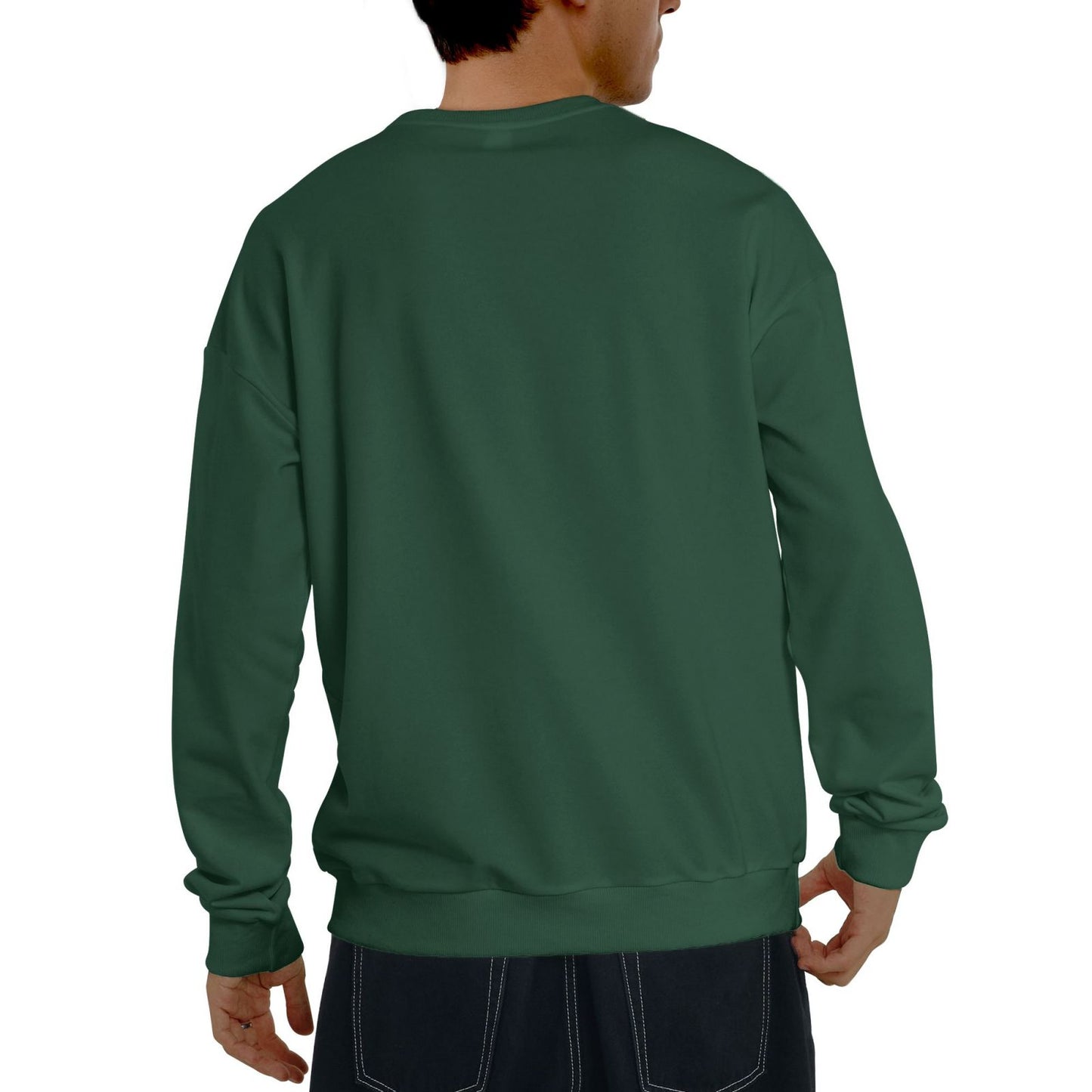 Custom Men's winter fleece Crew-neck Hoodie