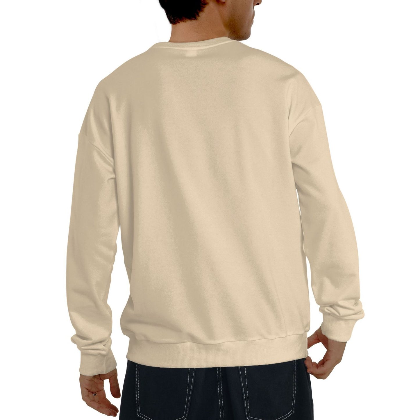 Custom Men's winter fleece Crew-neck Hoodie