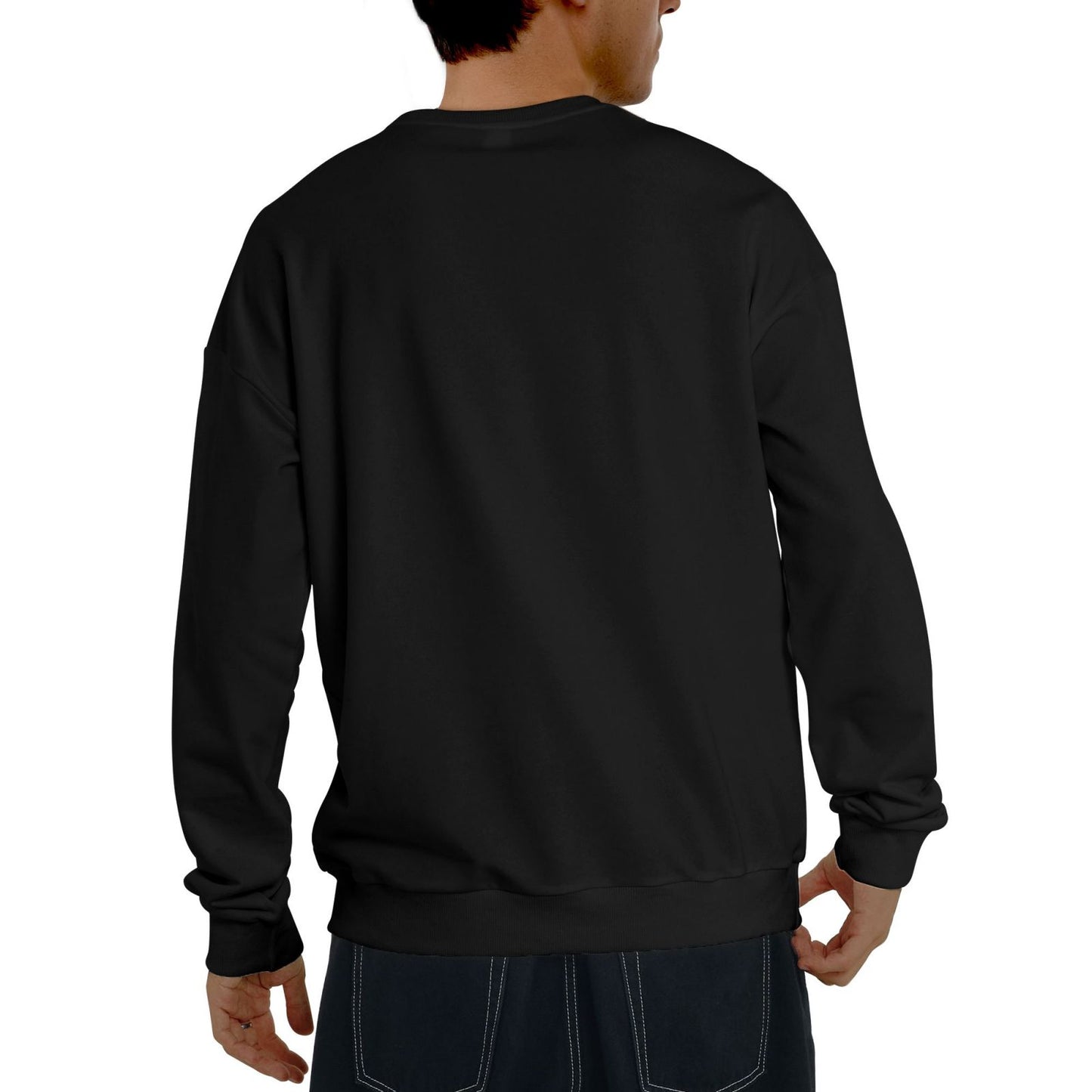 Custom Men's winter fleece Crew-neck Hoodie