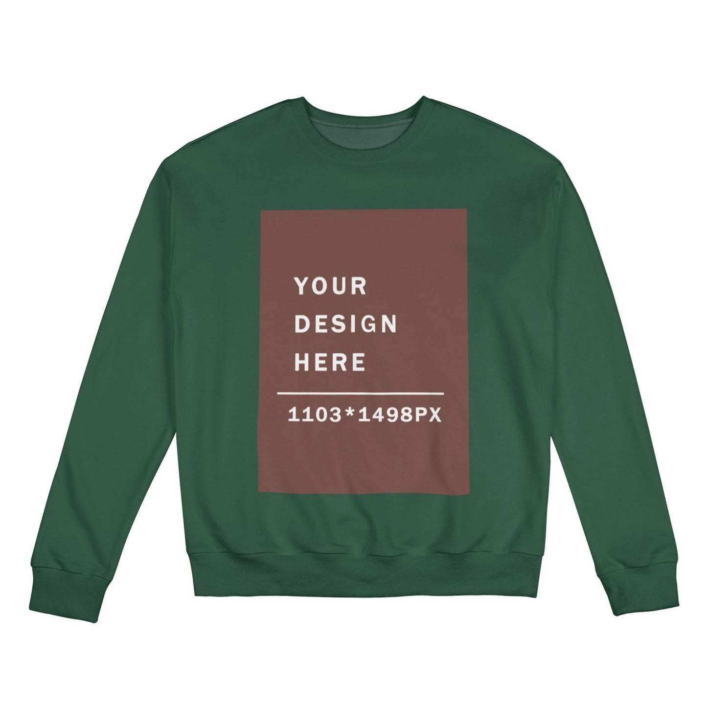 Custom Men's winter fleece Crew-neck Hoodie