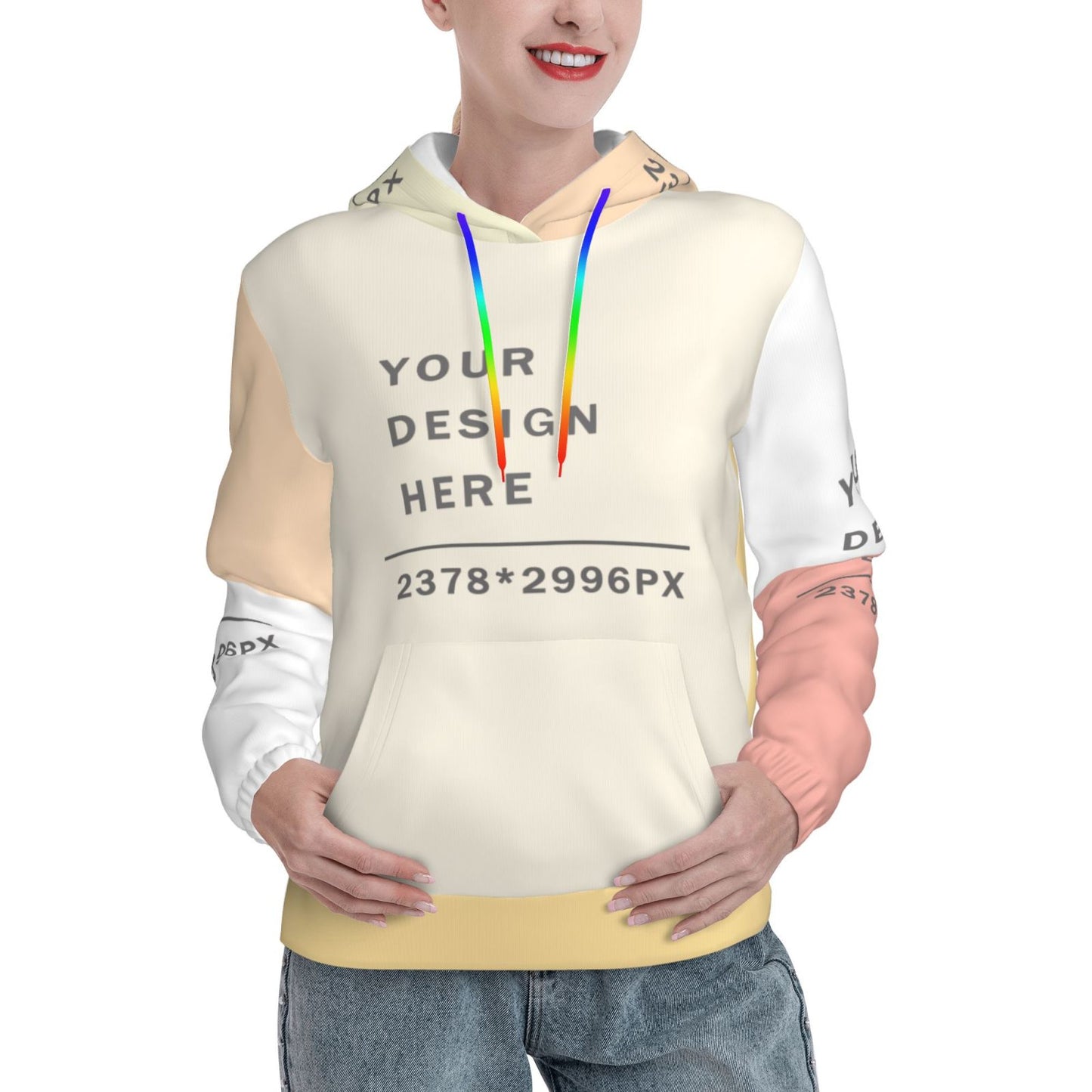 Custom Women's hoodie (Full printed)