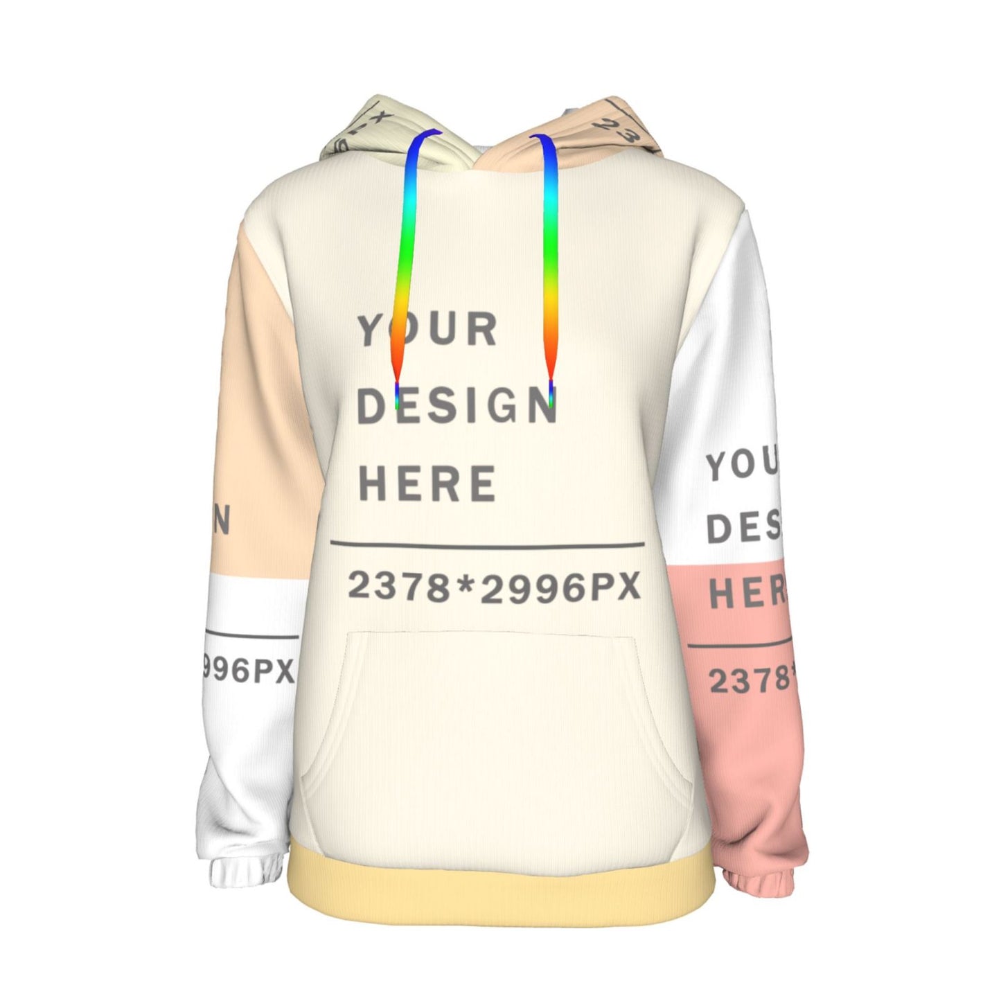 Custom Women's hoodie (Full printed)