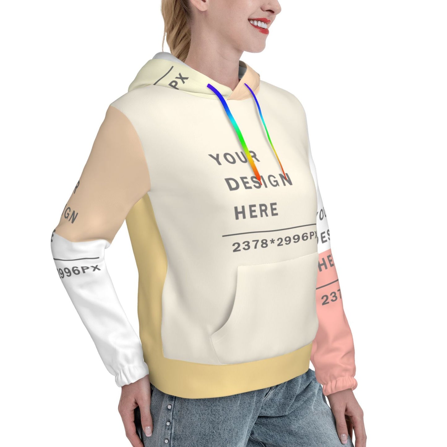 Custom Women's hoodie (Full printed)