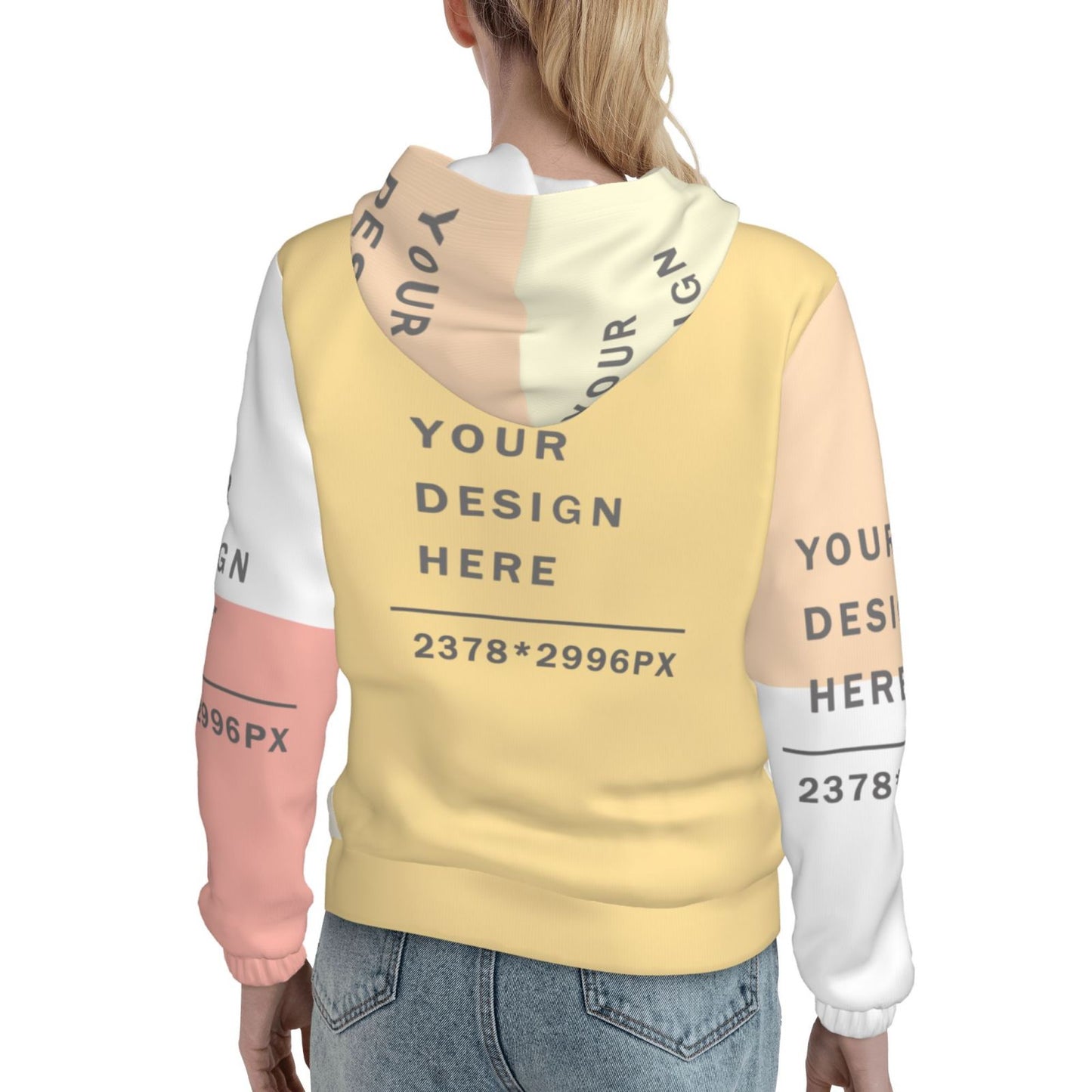 Custom Women's hoodie (Full printed)
