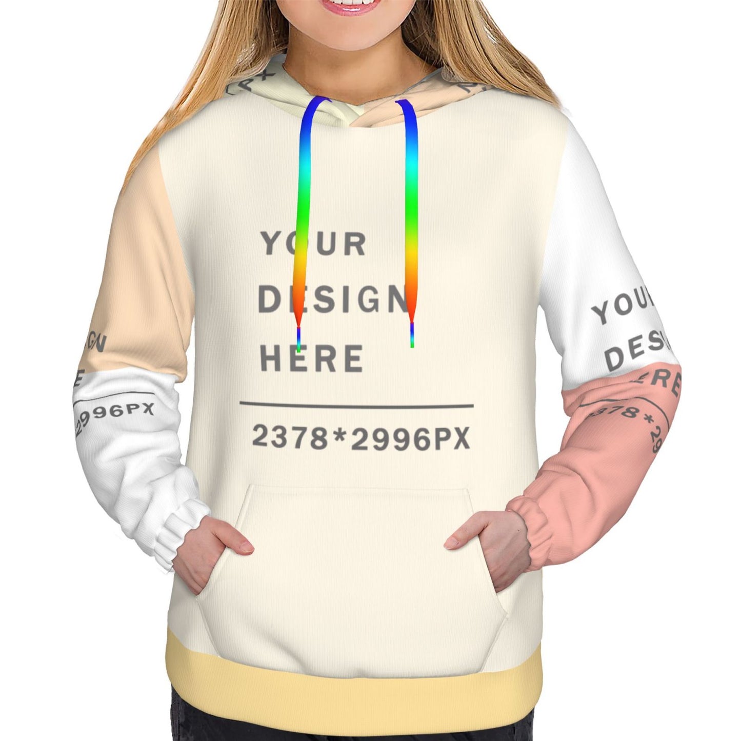 Custom Women's hoodie (Full printed)