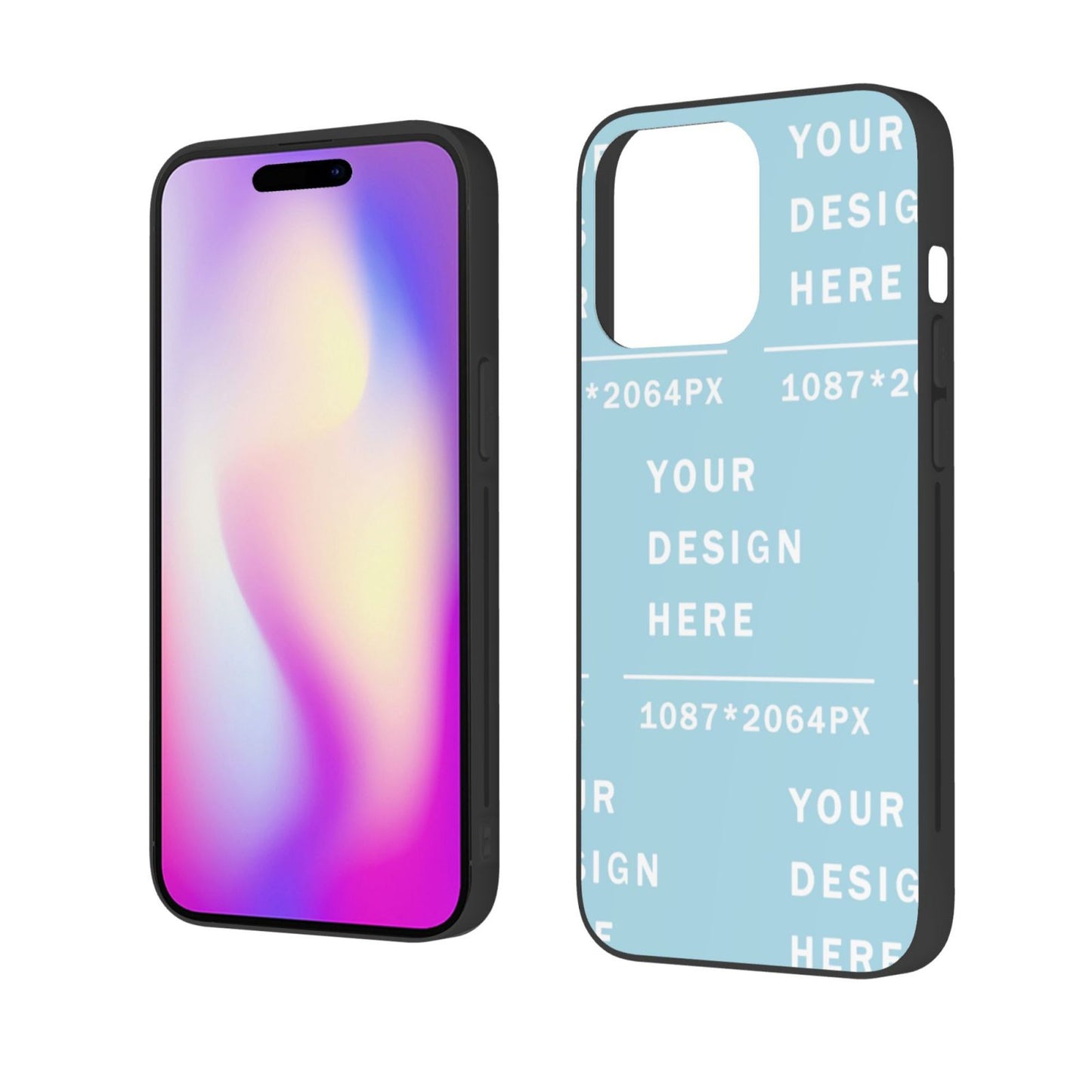 Customized iphone PC case For 14 iPhone (Three cameras)