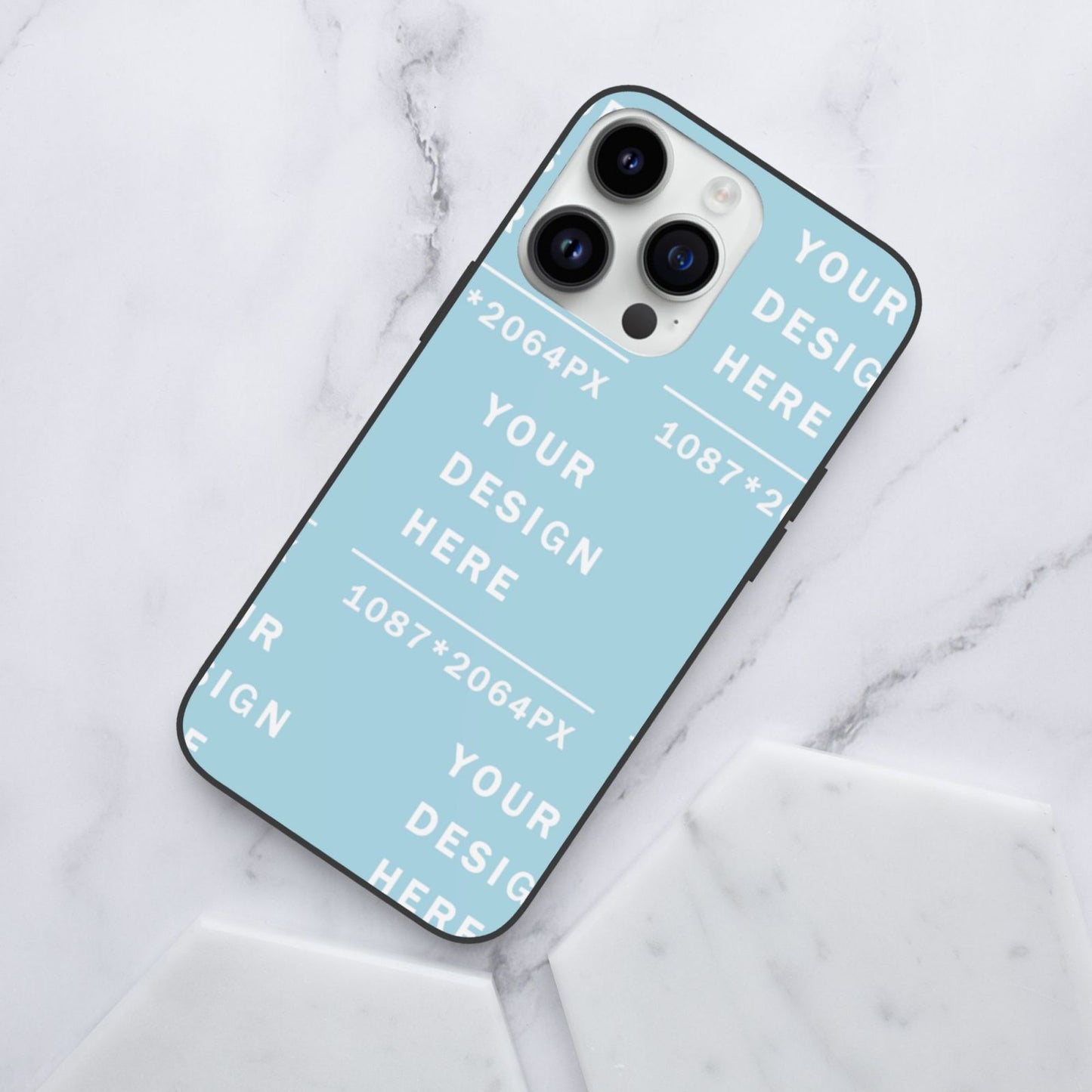 Customized iphone PC case For 14 iPhone (Three cameras)