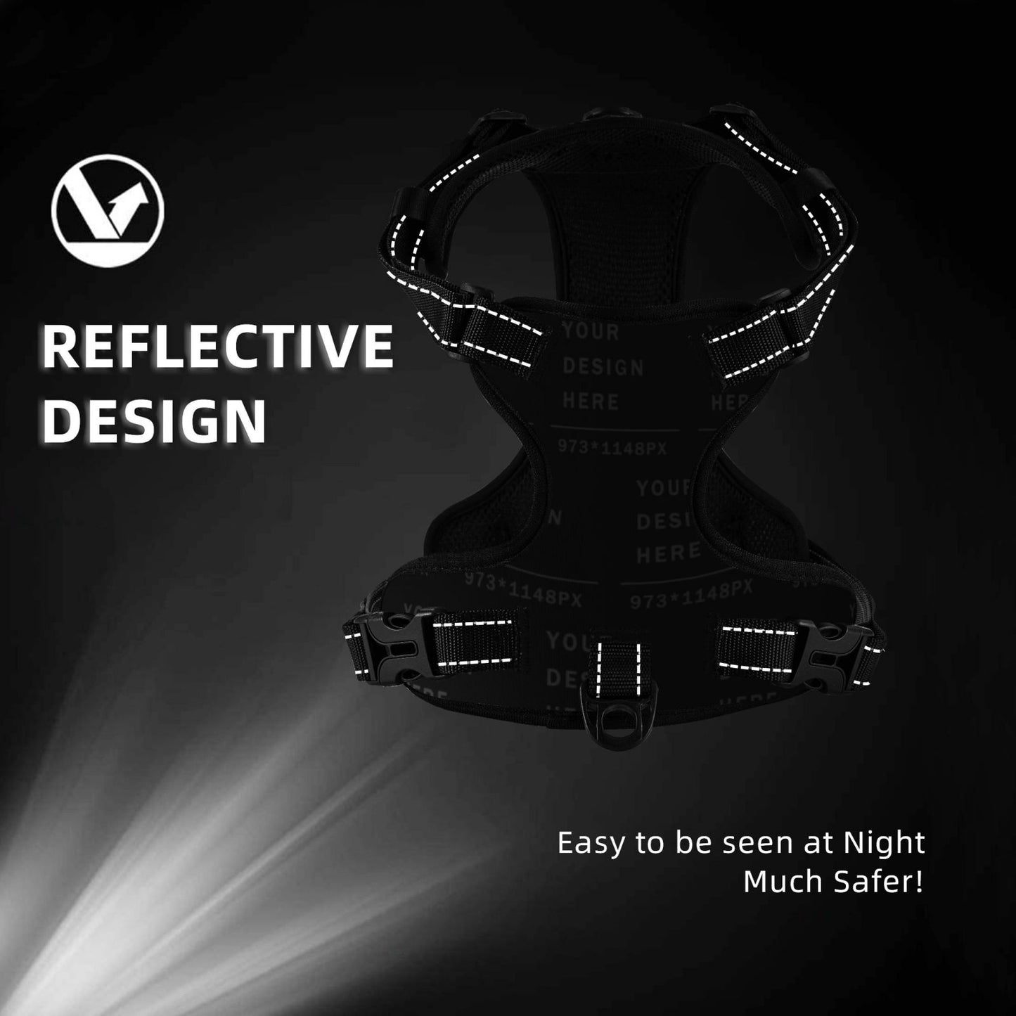 Customized Harness vest for your Dogs