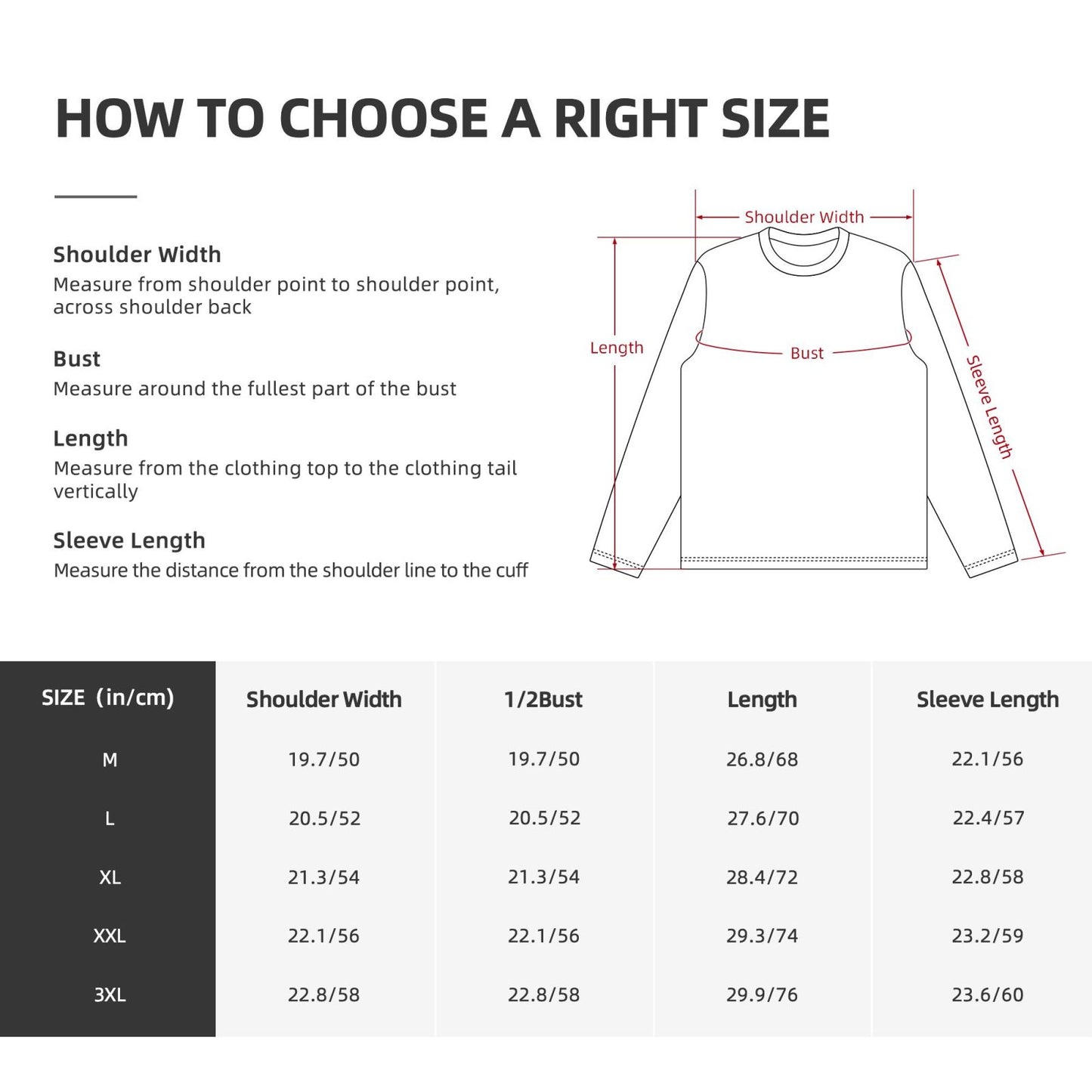 Custom Men's Cotton Crew Neck Long-Sleeved T-Shirt