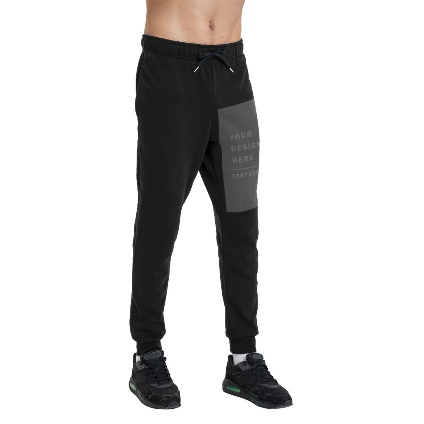 Custom Men's Cotton long pants with Logo