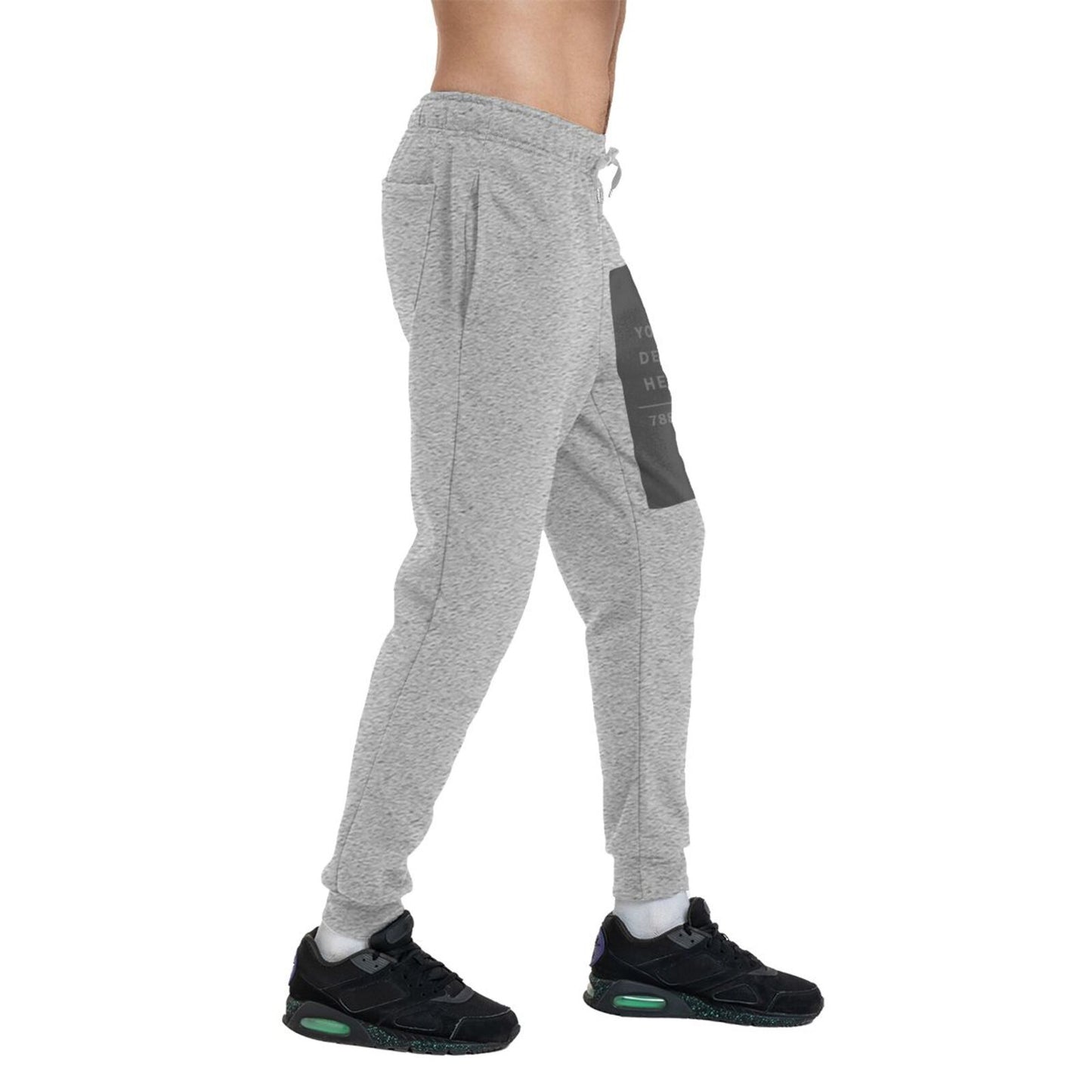Custom Men's Cotton long pants with Logo