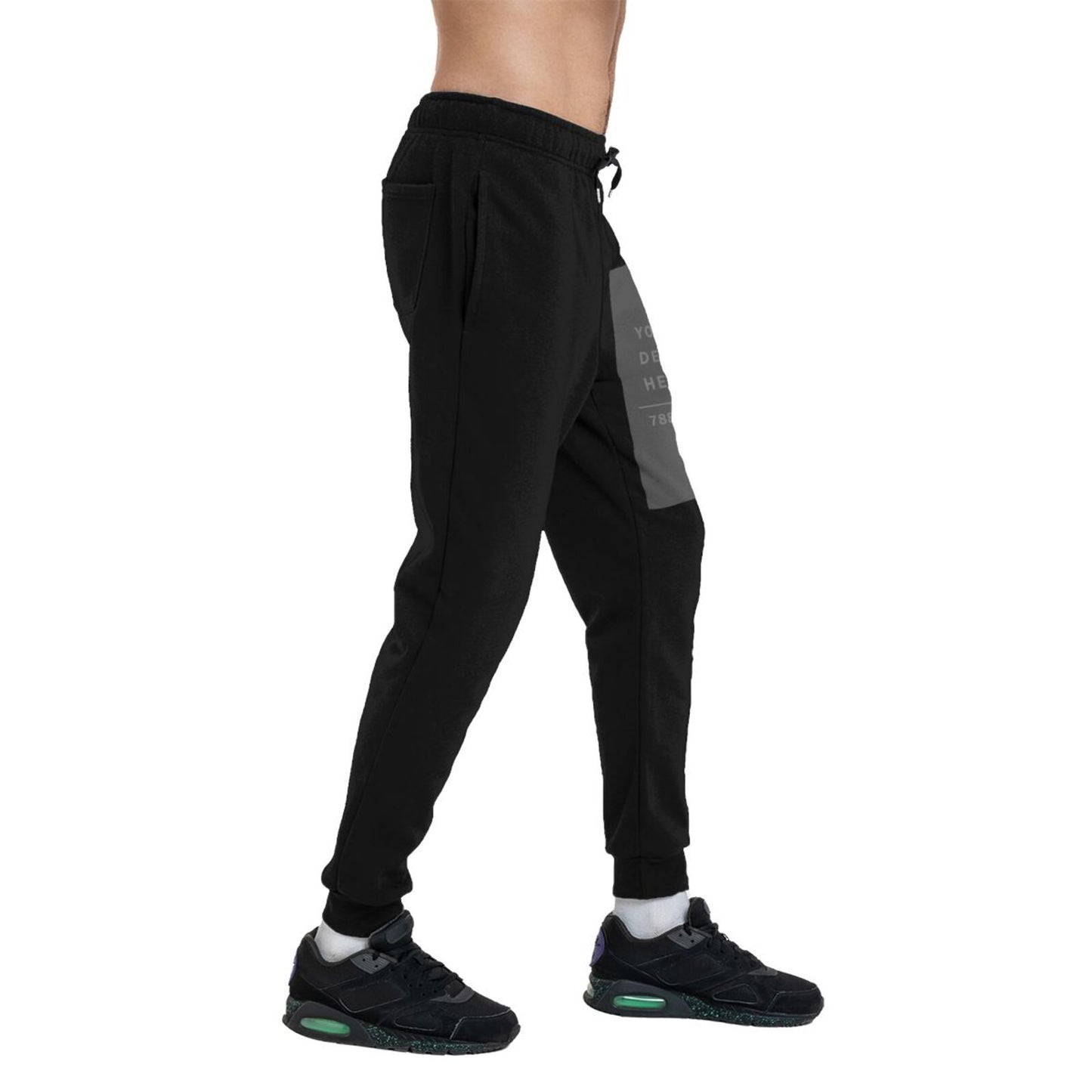 Custom Men's Cotton long pants with Logo