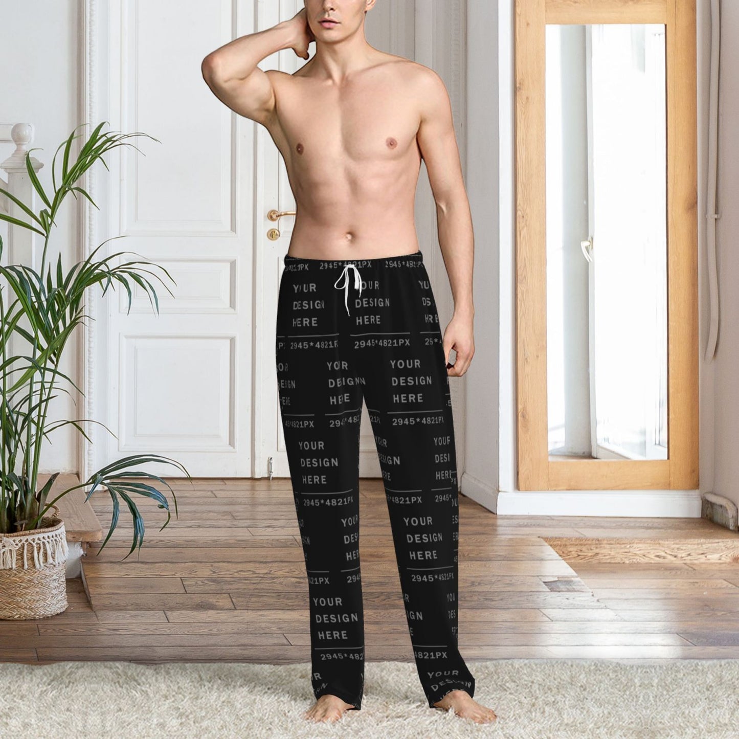 Custom Men's Pajama Pan (full printed)