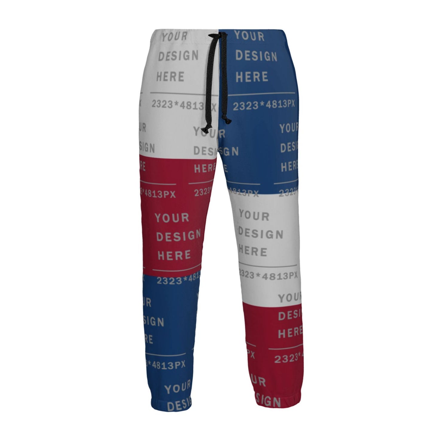 Custom Men's Color-blocked sweatpants