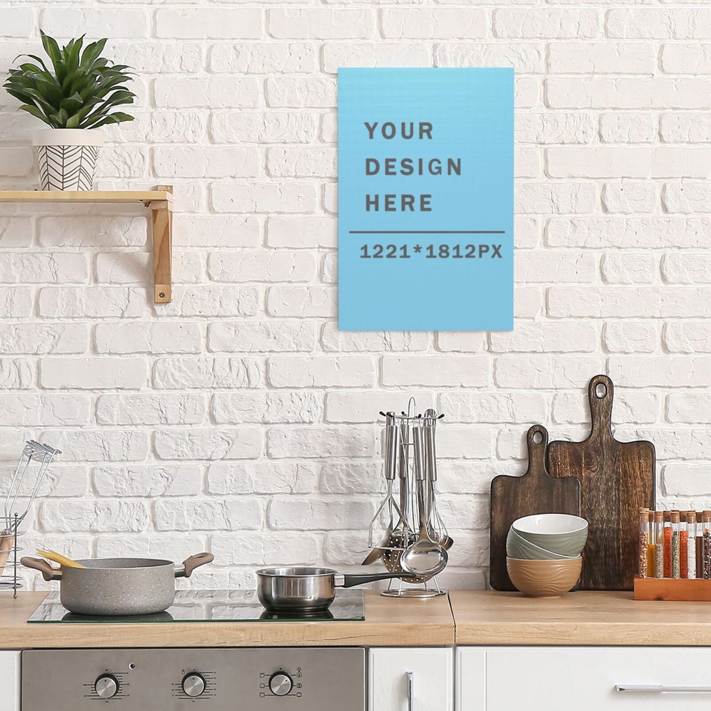 Canvas Decorated Poster 2:3 —POD