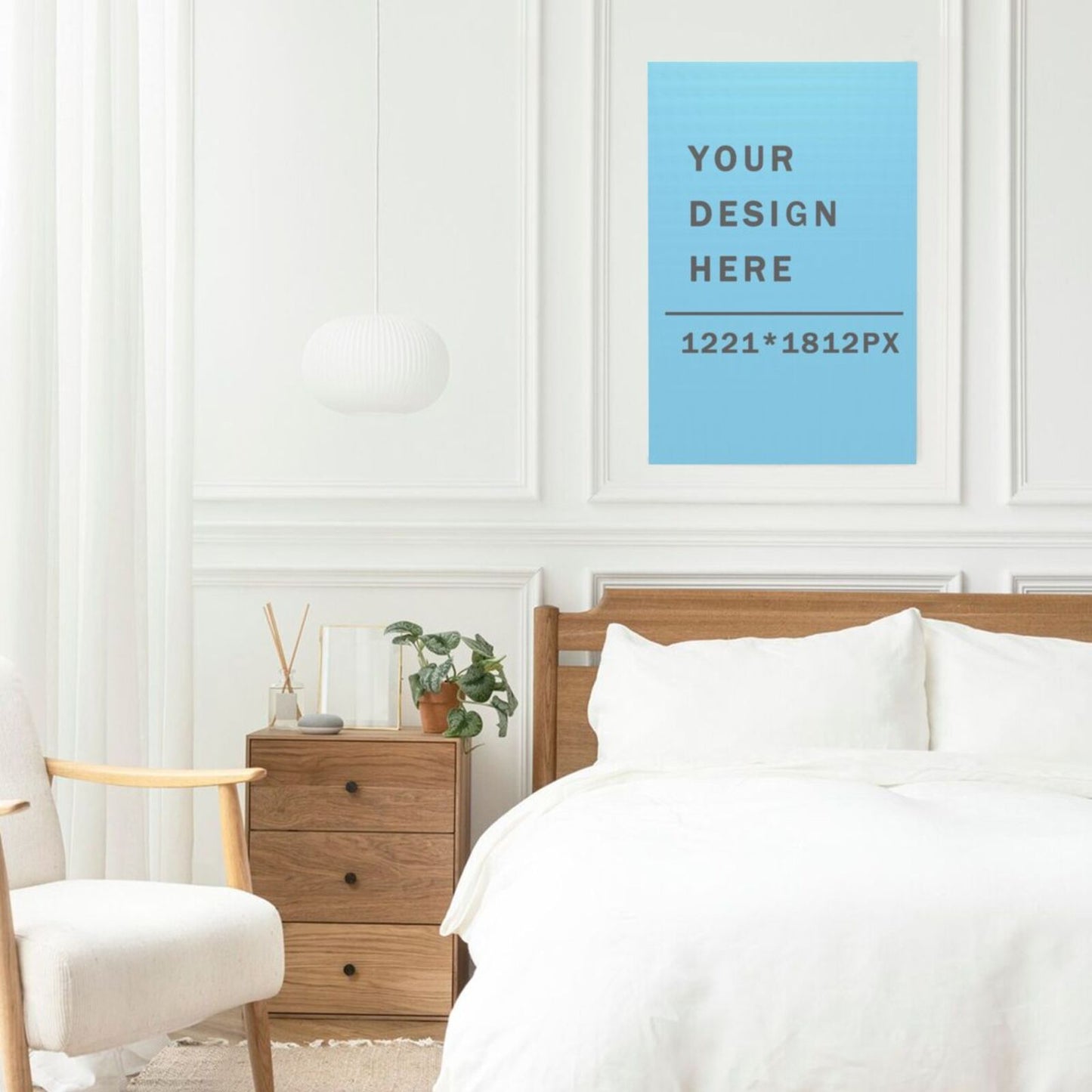Canvas Decorated Poster 2:3 —POD