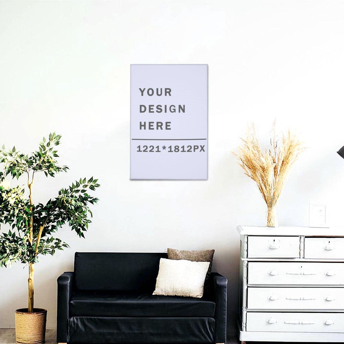 Canvas Decoration Pictures 2:3 (with wood frame) -POD