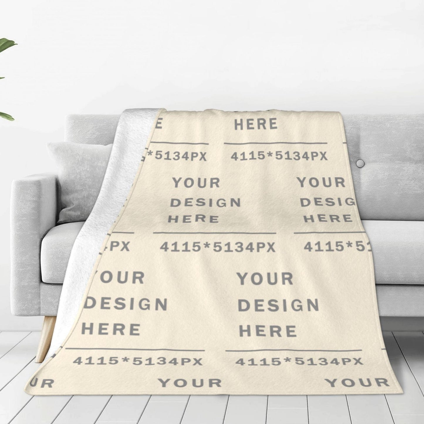 Custom Ultra-Soft Micro Fleece Blanket (vertical styles)-POD