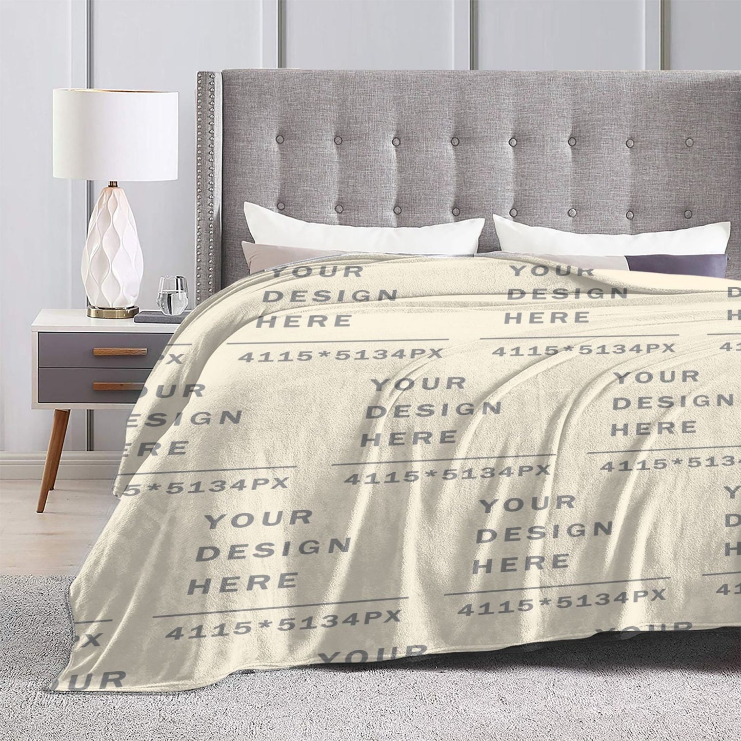 Custom Ultra-Soft Micro Fleece Blanket (vertical styles)-POD