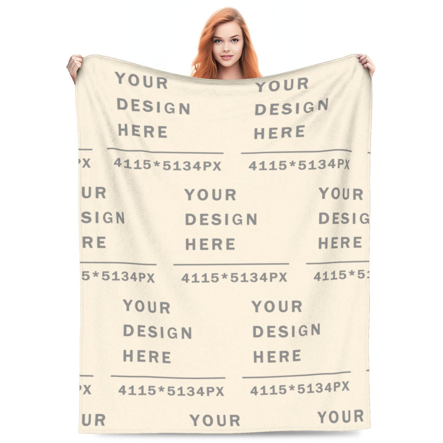 Custom Ultra-Soft Micro Fleece Blanket (vertical styles)-POD
