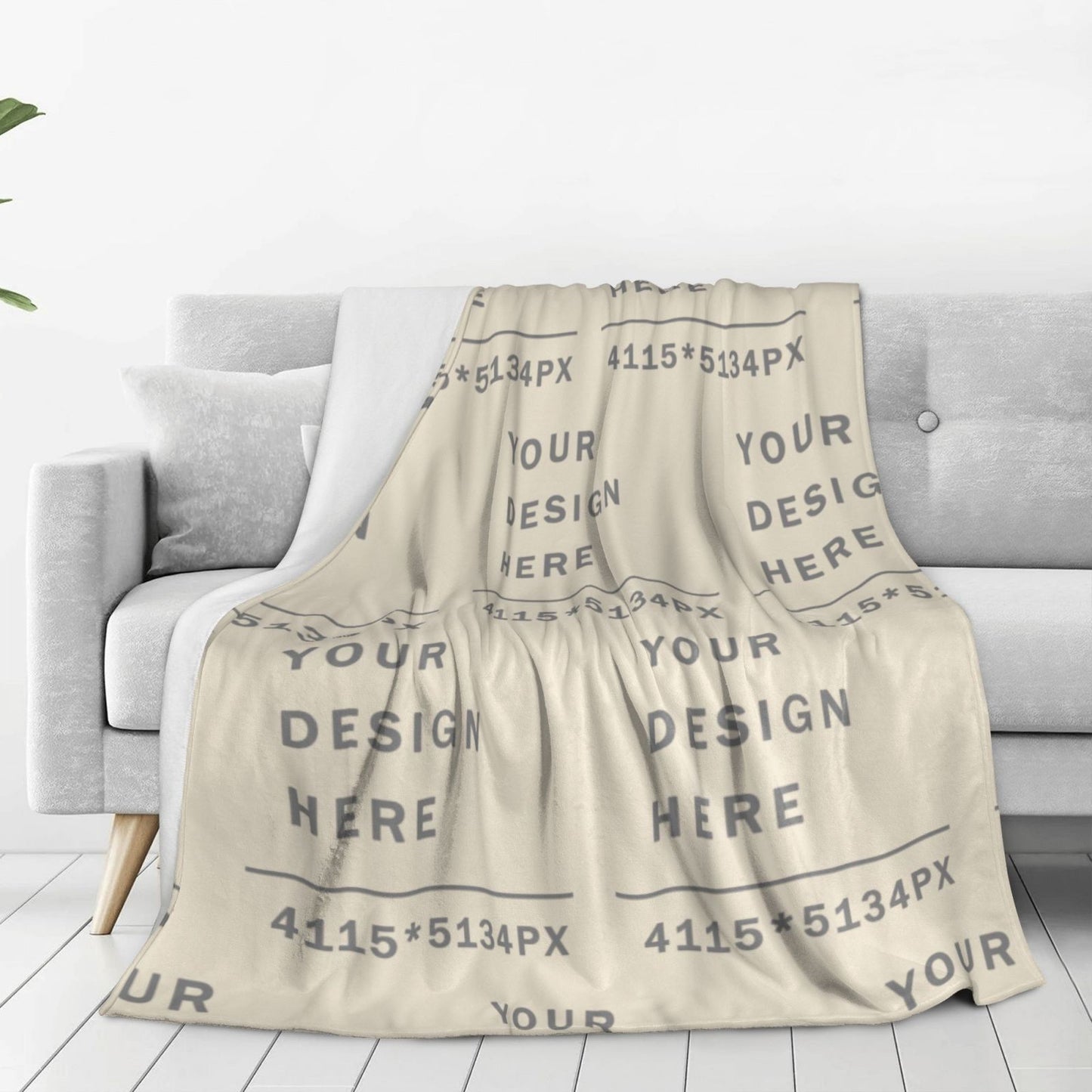 Custom Ultra-Soft Micro Fleece Blanket (vertical styles)-POD