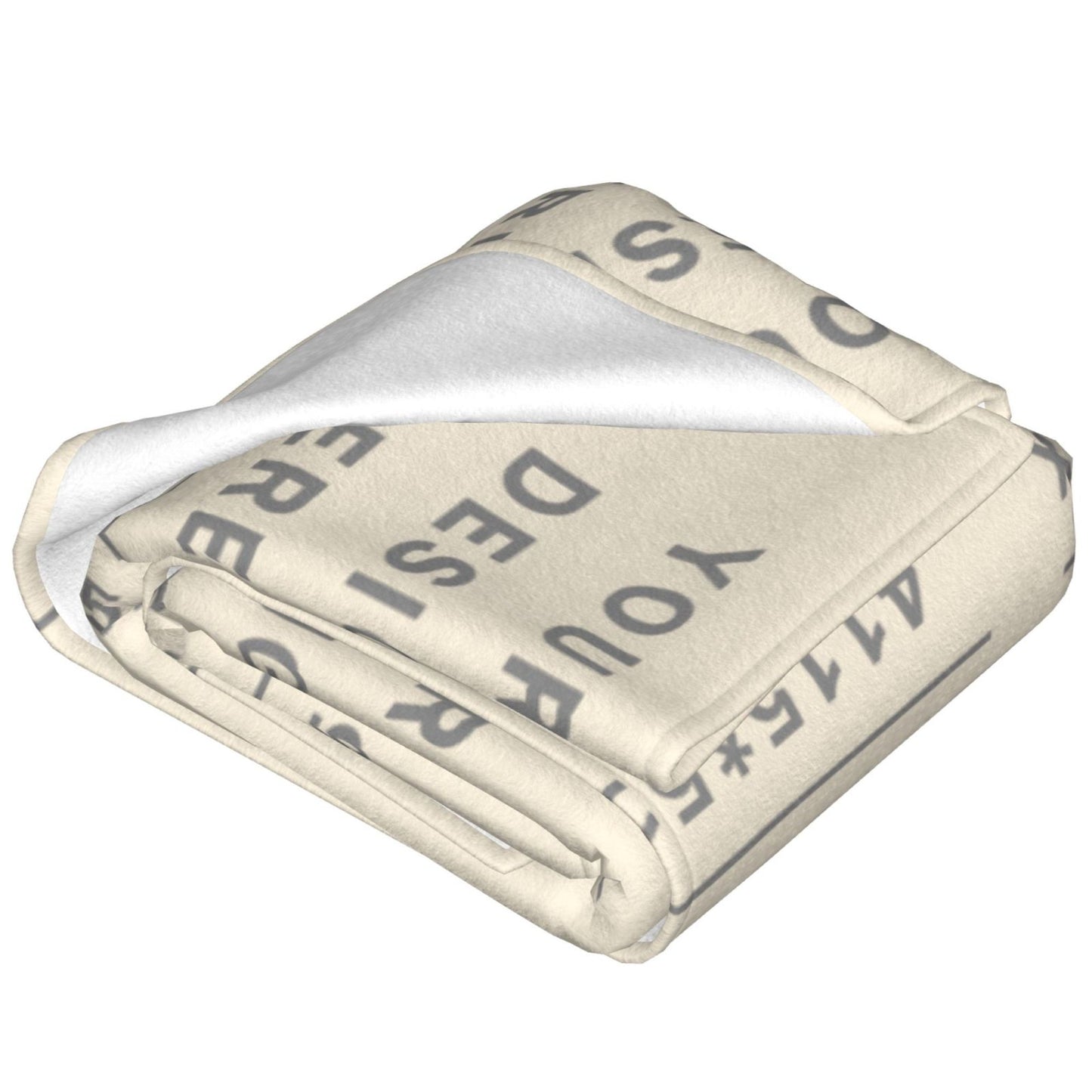 Custom Ultra-Soft Micro Fleece Blanket (vertical styles)-POD