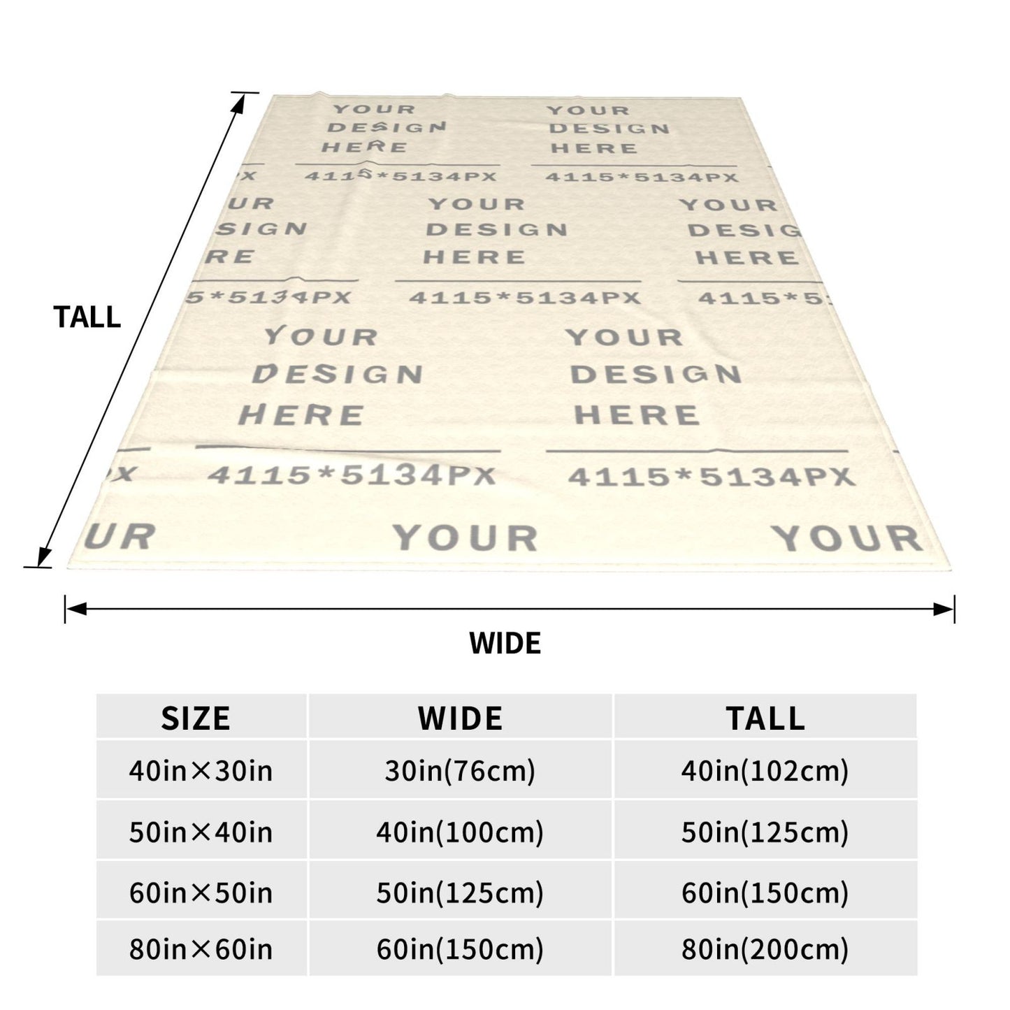 Custom Ultra-Soft Micro Fleece Blanket (vertical styles)-POD