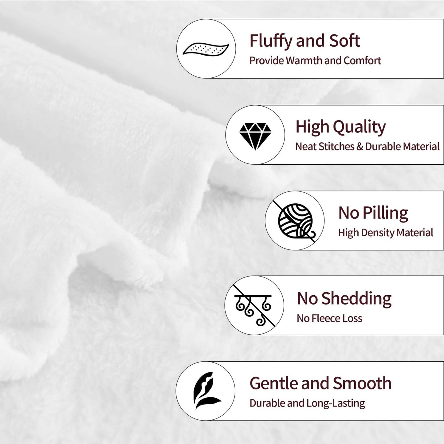 Custom 240g Light and Soft Flannel Blanket(vertical styles)-POD