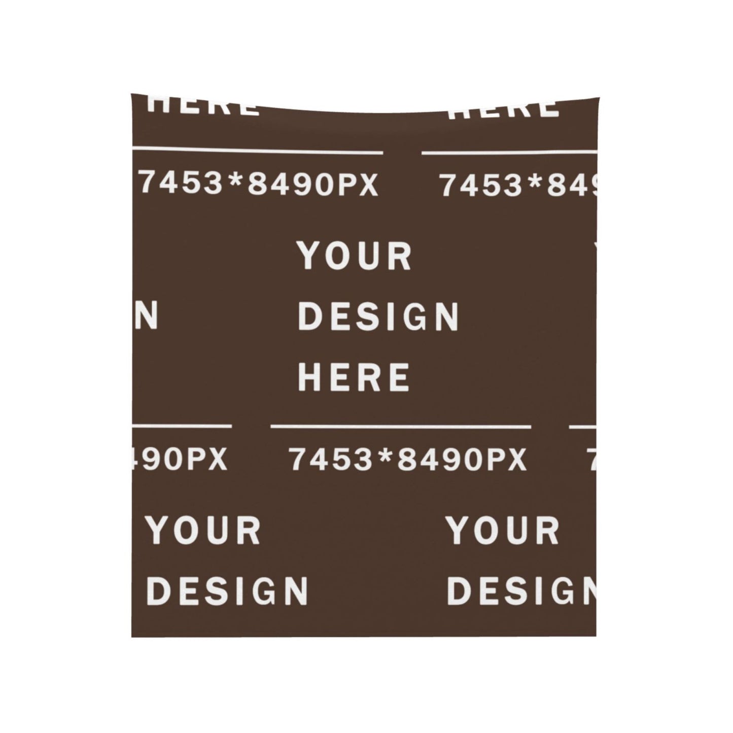 Custom Flannel Blanket -70×80in (vertical styles)-POD