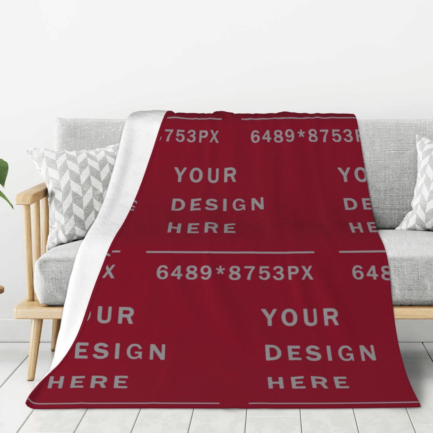 Custom Thickened Flannel Blanket -60×80in (vertical styles)-POD