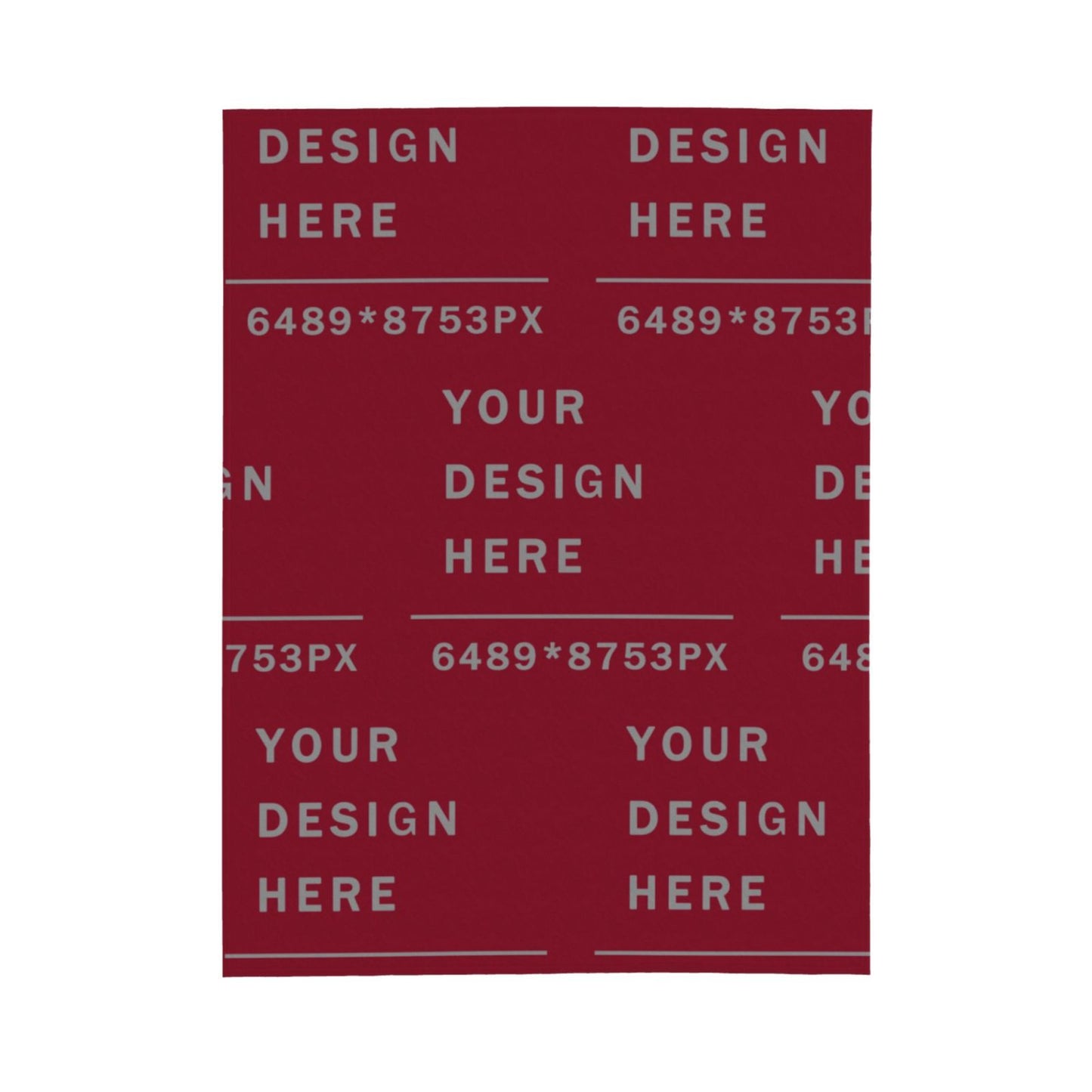 Custom Thickened Flannel Blanket -60×80in (vertical styles)-POD