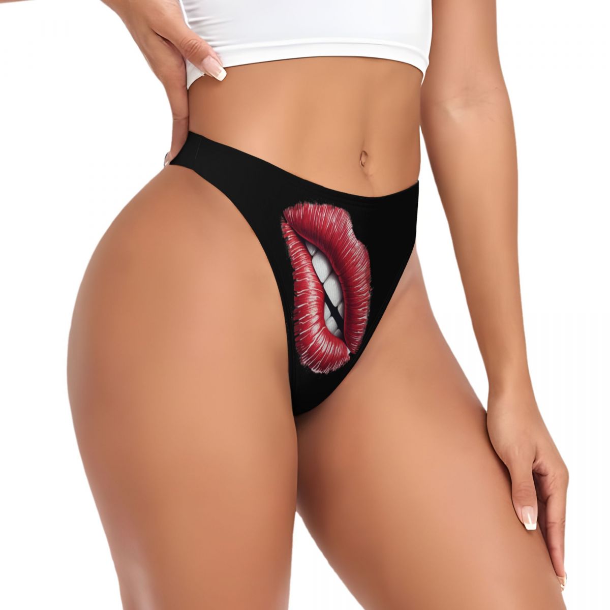 Women's G-string-Lip